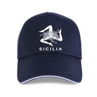 Funny men novelty women Sicilian Pride - Sicilia - Sicilian Flag Trinacria Baseball cap