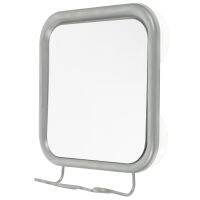 Square Mirror Metal Shower Light Fogless Suction Sucker Free Shaving Holders Walls Cup Clamps