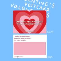 ❣️พร้อมส่ง❣️โปรสการ์ด VALENTINE POWERPUFF POSTCARD /comfyhomies/