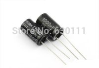 Free shipping 200 pcs 1000UF25V electrolytic capacitor 1000UF/25V 1000UF 25V 10x17mm new original