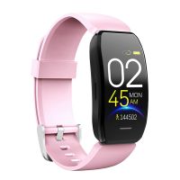 C114 Smart Watch Wristband Sleep Monitor Waterproof Smart Band Bluetooth Heart Rate Tracker Fitness Bracelet for IOS Android