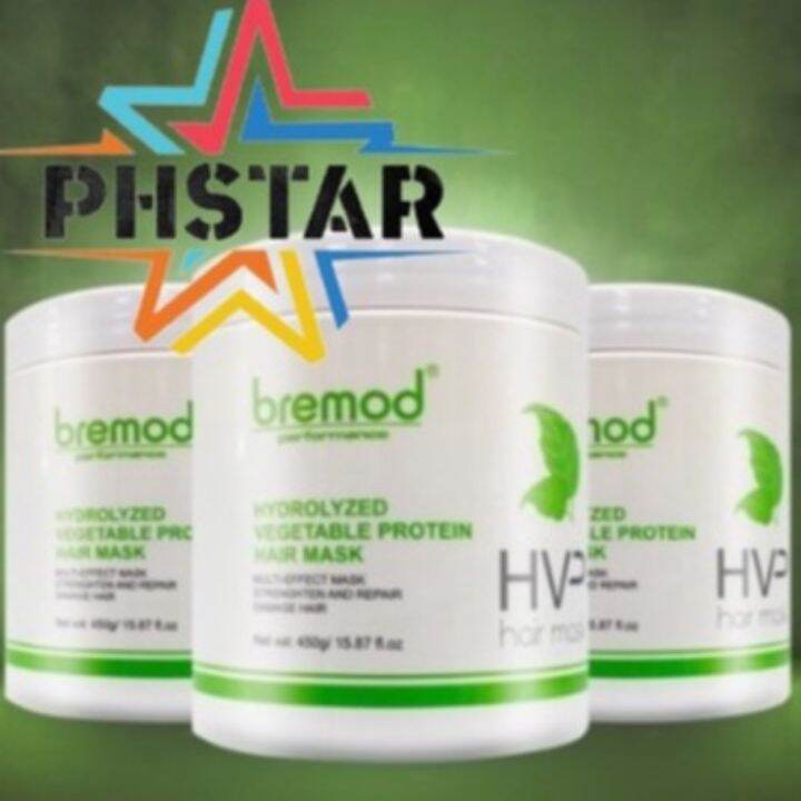 Bremod HVP Hydrolyzed Vegetable Protein Hair Mask 450g Lazada PH