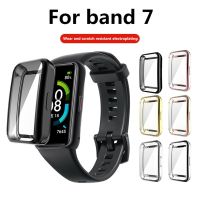 ℡♛ Pokrowiec na Huawei Band 7 ochronny TPU zderzak na całą okładkę ochraniacz ekranu na miękki futerał Huawei Band7