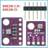 RUSSELLERT เซ็นเซอร์ BME280 5V 3.3V โมดูลความดันอากาศมีความแม่นยำสูงทนทานต่อ I2C