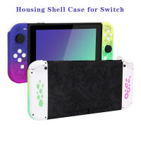 For Nintend Switch Console Replacement Housing Shell Cover for Nintendo Switch Joycon Case with Full Set Buttons Splatoon-Ver