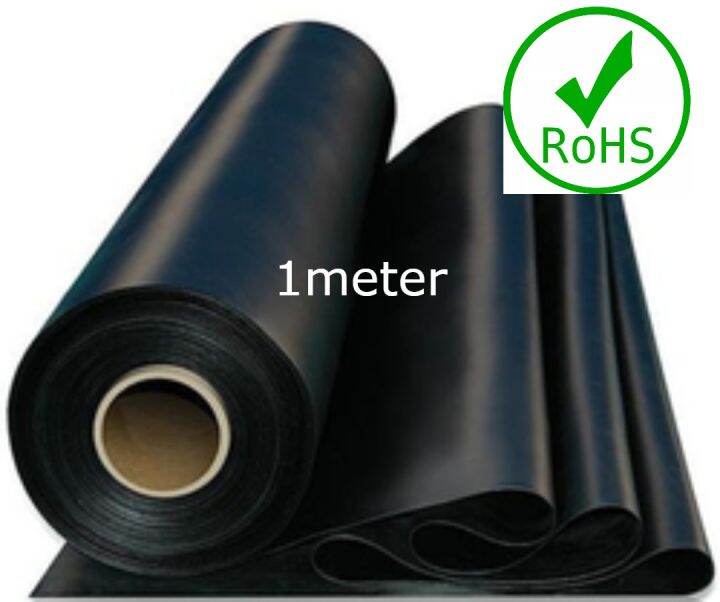 Neoprene Rubber Sheet 1meter Black CR Chloroprene Rubber Sheet Hardness 65+5 shoreA 1.2m Width