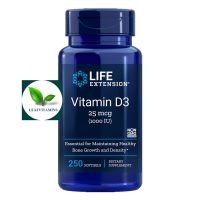 NEW Life Extension Vitamin D3 25 mcg (1000 IU) / 250 Softgels