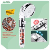 Pressure Shower With 3 Modes Rainfall Saving Filter Accessories