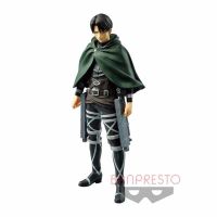 Judai Original Banpresto Shingeki No Kyojin The Final Season Attack On Titan Levi Ackerman PVC Action Figure ตุ๊กตาของเล่น