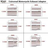 Universal Motorcycle Exhaust Adapter Escape Connection Reducer Muffler Stainless Steel 51Mm Verandering 52Mm 54Mm 56Mm 58Mm 62Mm