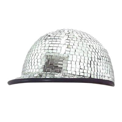 Disco Ball Hat Disco Party Decoration Glitter Cap Cowboy Hat Novelty Favor Supplies Disco Costume Outfit Accessories top sale