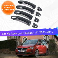 For VW Volkswagen Touran 1T MK1 2003~2015 Chrome Door Handle Cover Trim Scratch Proof 4PC Car Styling Exterior Parts Accessories