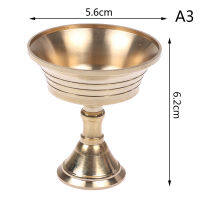 shiguo Multi-Size Golden copper Alloy candle Holder แท่งเทียนประดับบ้าน