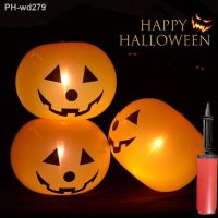 5pcs Halloween Pumpkin Light LED Balloons For Home Decor Lights Halloween Decoration Luminous Atmosphere Party Supplies Props