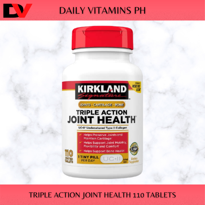 Kirkland Triple Action Joint Health, 110 Tablets Bone and Joint