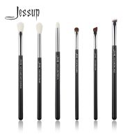 【CW】✻☒  Brushes set 6pcs Makeup Set  Blending Natural-synthetic hair Black/Silver