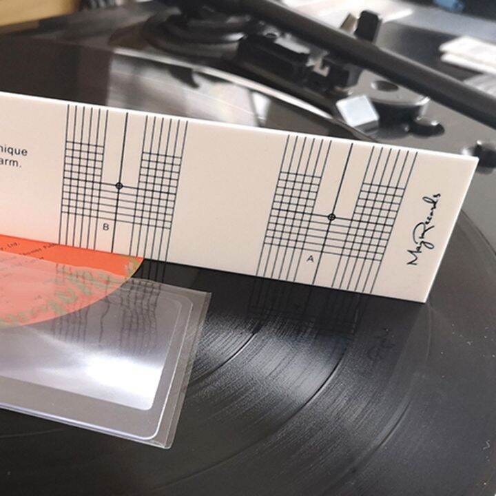 pickup-calibration-distance-gauge-protractor-record-lp-vinyl-turntable-phonograph-phono-cartridge-stylus-alignment