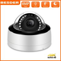 BESDER 8MP POE Camera H.265 5MP Wide Angle Lens indoor CCTV Metal Dome Camera POE IR Night Vision 1080P 3MP Surveillance Camera