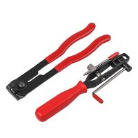 2Pc CV Joint Clamp Plier Tool for Vehicles ATV UTV Clamp Repair Tool Dust Casing Bundle Pliers Hose Clamp Plier