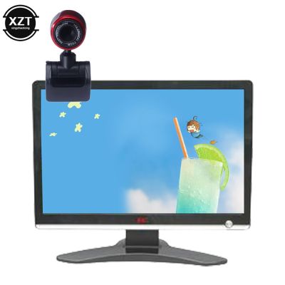 ☾ HD Webcam Mini Computer PC WebCamera with USB Plug Cameras for Live Broadcast Video Calling Conference Work with Microphone