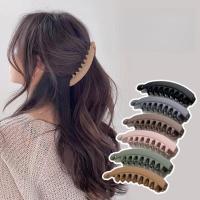 Lucky spring Korean simple fashion hairpin girl clip ponytail banana clip แฟชั่นง่าย ๆ ของเกาหลีกิ๊บกิ๊บผูกหางม้ากิ๊บกล้วย