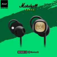 หูฟัง Marshall Mode EQ Black Brass หูฟัง Minor II black ชุดหูฟังบลูทูธไร้สาย Earphones In-Ear Headphones