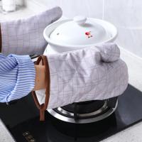 Microwave Oven Gloves Anti-scalding Household Oven Baking High Temperature Resistant Kitchen Insulation Gloves Potholders  Mitts   Cozies