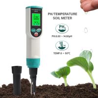 2in1 Soil PH Value Ambient Temperature Test Meter Indoor Potted Plant Measuring Instrument Plant Cultivation Gardening Tools