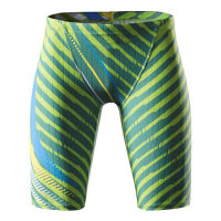 Jammer Swimwear Men Professional Competitive Swim Trunks ชุดว่ายน้ําแห้งเร็ว Surfing Jammer Briefs Surf Shorts Diving Trunks