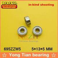 ♤☸ Free Shipping NBZH Bearingfree Shipping Non-standard Ball Bearing 639/5ZZ 695ZZ 695ZZW5 5x13x5 Mm NBZH Bearings