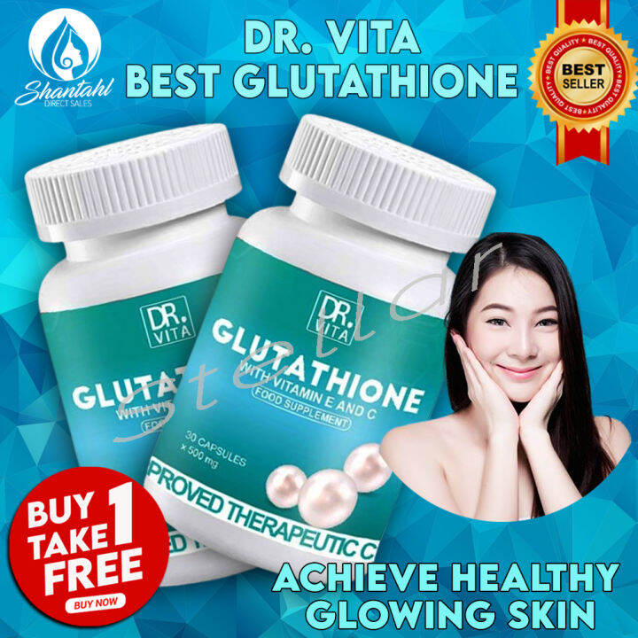 BUY 1 TAKE 1! ORIGINAL Dr. Vita Glutathione Capsule Gluta, Vitamin C ...