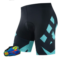 Bike Shorts Cycling Clothing Bicycle Summer Shockproof Cycling Shorts 20D Gel Pad Short Pants Mountain