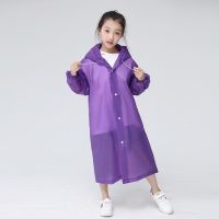 Thickening EVA children raincoat dust coat with a raincoat poncho fashion creative new non disposable raincoat with hat