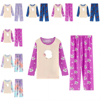 Pyjamas Viral Comfortable Regular Sleep Wear Unisex Kids Pajamas Baby Pajama Set Cute Pajamas Childrens Pajamas for Boy