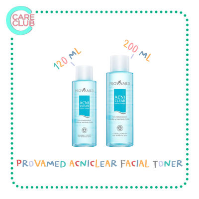 Provamed Acniclear Facial Toner 120ml. /200ml. โปรวาเมด  แอคเน่เคลียร์ เฟเชี่ยล โทนเนอร์ 120 มล. /200 มล.