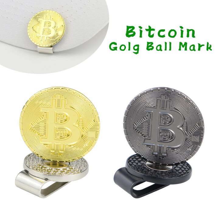 golf-accessories-mark-hat-clip-ball-marker-set-magnetic-hat-clip-mark-bitcoin-shaped-golf-mark