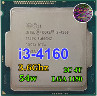 CPU Intel Core i3 4160 2คอ4เทรด 54W LGA 1150 ฟรีซิลิโคน1ซอง