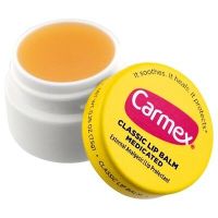 Carmex ลิปบาล์ม Lip Moisturizer 7.5g. แท้ 100% Carmex Classic Moisturizing Lip Balm Jar For Dry Chapped Lip Care Skin Care 7.5g