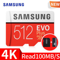 {3 Years warranty+Local} SAMSUNG Memory Card Micro SD EVO PLUS 512GB SDHC SDXC Grade Class10 C10 UHS-1 TF Cards Trans Flash 4K microsd