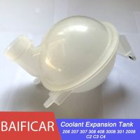 Baificar Brand New Coolant Expansion Tank Bottle amp; Cap 1323A3 For Peugeot 206 207 307 308 408 3008 301 2008 Citroen C2 C3 C4