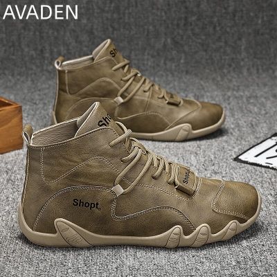 2023 New Mens High-top Outdoor Mountaineering Non-slip Sports Casual Shoes Wear-resistant Breathable Original Designer Replica
