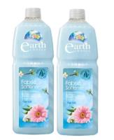 น้ำยาปรับผ้านุ่ม ขวดใหญ่ 1 ลิตร แพ็ค 2 ขวด เอิร์ธชอยแฟบบริคซอฟเทนเนอร์ EARTH CHOICE FABRIC SOFTENER 1LT PACK 2 BOTTLES สินค้าแท้ 100%