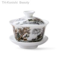 【hot】◑♙ 11.11 gaiwan 80cc porcelain tureen Chinese ceramic tea bowl set covered with lid cup saucer bowls on sales new