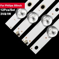 3V 585mm LED/LCD tv backlight bar for Philips 55inch 12Pcs/Set tv repair parts 55PUF6051 55PFF505 55BFF3656 55PUF5250 55PFF5451 Electrical Circuitry P