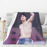 For-KPOP-Moonbin 0803s-8Soft blanket high-definition printing shawl for decoration and free customization W-7547