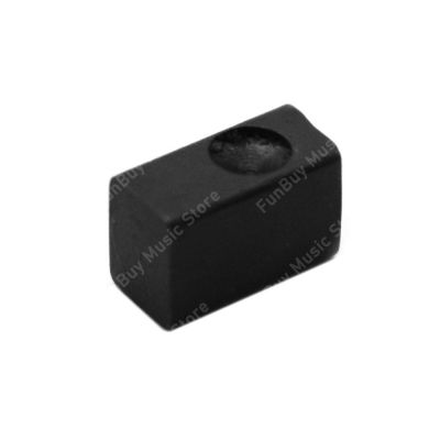 ‘【；】 6Pcs Electric Guitar Tremolo Bridge Saddle Double System Bridge Clamp Locking String Insert Block Black