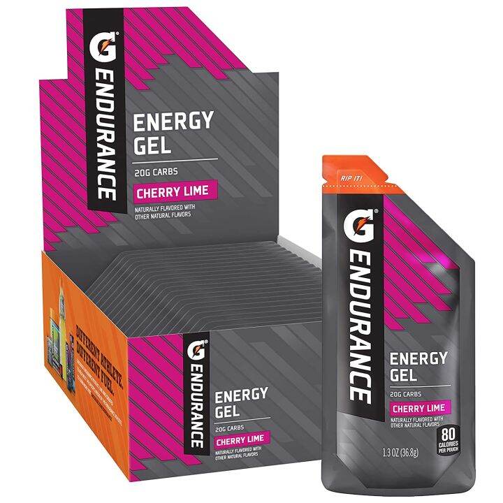 Gatorade Endurance Energy Gel Cherry Lime 21 Pack 13 Oz Pouches 21count Lazada Ph 0094