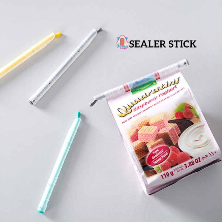 Magic Sealer Seal Stick / Plastic Bag Food Sealing / Snacks Clipper