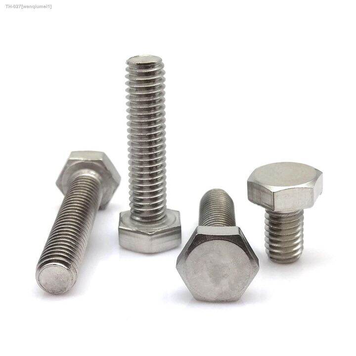 1-2-5-10pcs-high-quality-m3-m4-m5-m6-m8-m10-m12-din933-316-a4-80-stainless-steel-outer-external-hex-hexagon-head-cap-bolt-screw