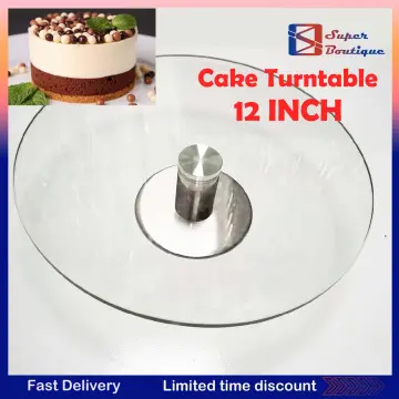 9 Inch Cake Turntable Anti-Skid Aluminum Rotating Cake Decorating Stand  Rotary Table Kitchen DIY Pastry Baking Tools - AliExpress